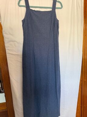 Studio M Navy Blue Sleeveless Maxi Dress